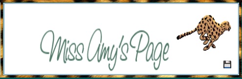 MIss Amy's Page